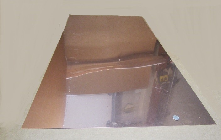 101 Copper Sheet 1/8 to 1/4 Hard .025″ Thick x 24.0″ Wide x 48.0″ Length