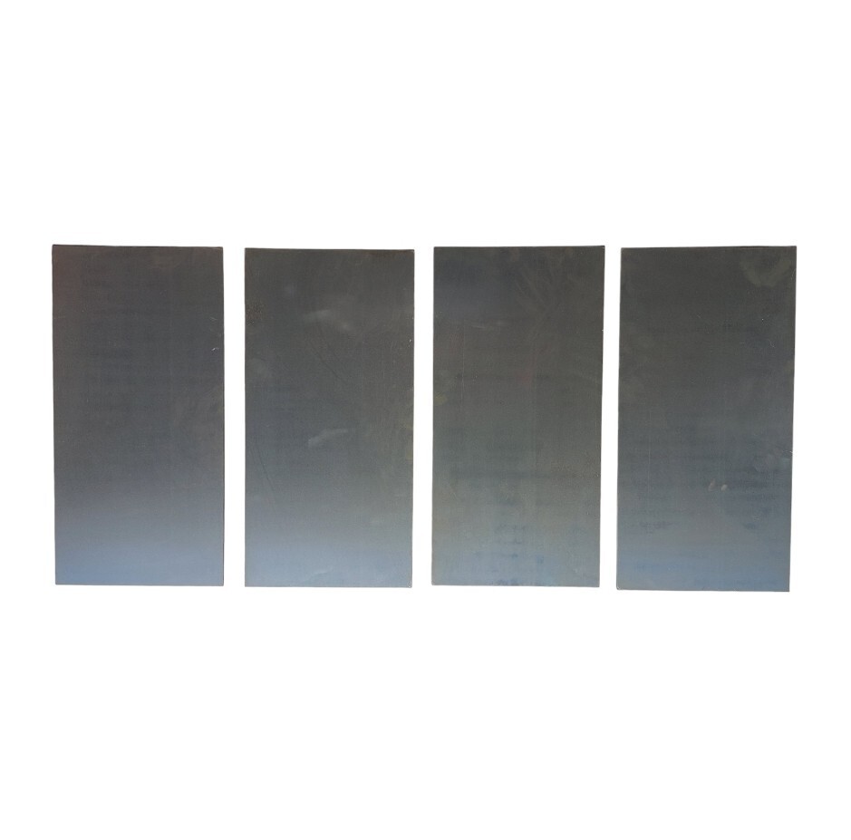18 GUAGE STEEL SHEET METAL COLD ROLLED 12″ X 24″ 4 pack