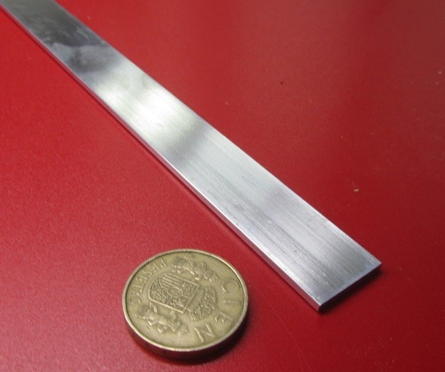 1100 Aluminum Bar Softened (O) .090″ Thick x 2.0″ Wide x 24″ Length, 2 pcs
