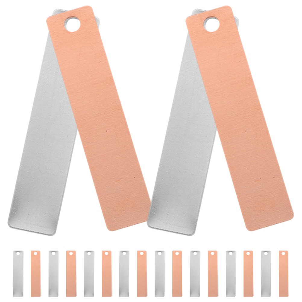 8 Pairs Reusable Copper and Zinc Electroplating Strips for DIY Projects