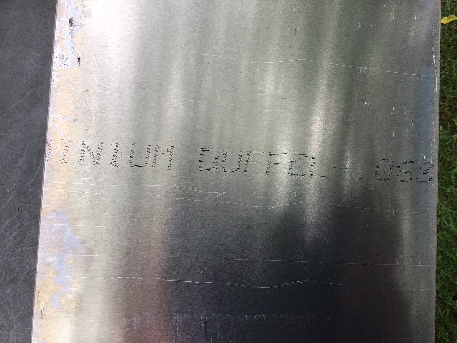 .063 Aluminum Sheet, 8-5/8” X 48”, 1/16” Aluminum Plate Sheet Goods, 6061-T6