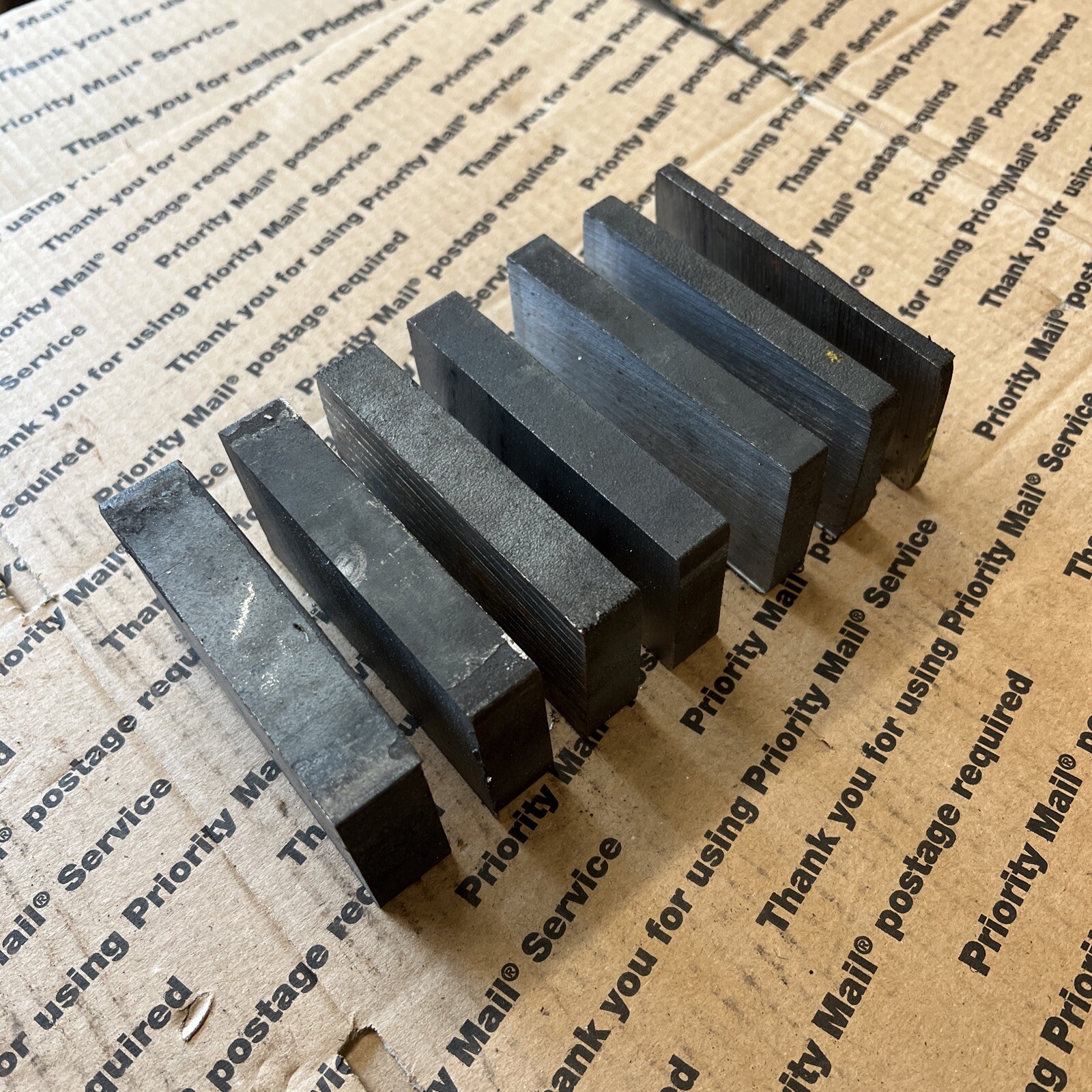 2 X 4 THICK Flat Steel Bars Blacksmithing Billets Spacers Shims Blocks #4