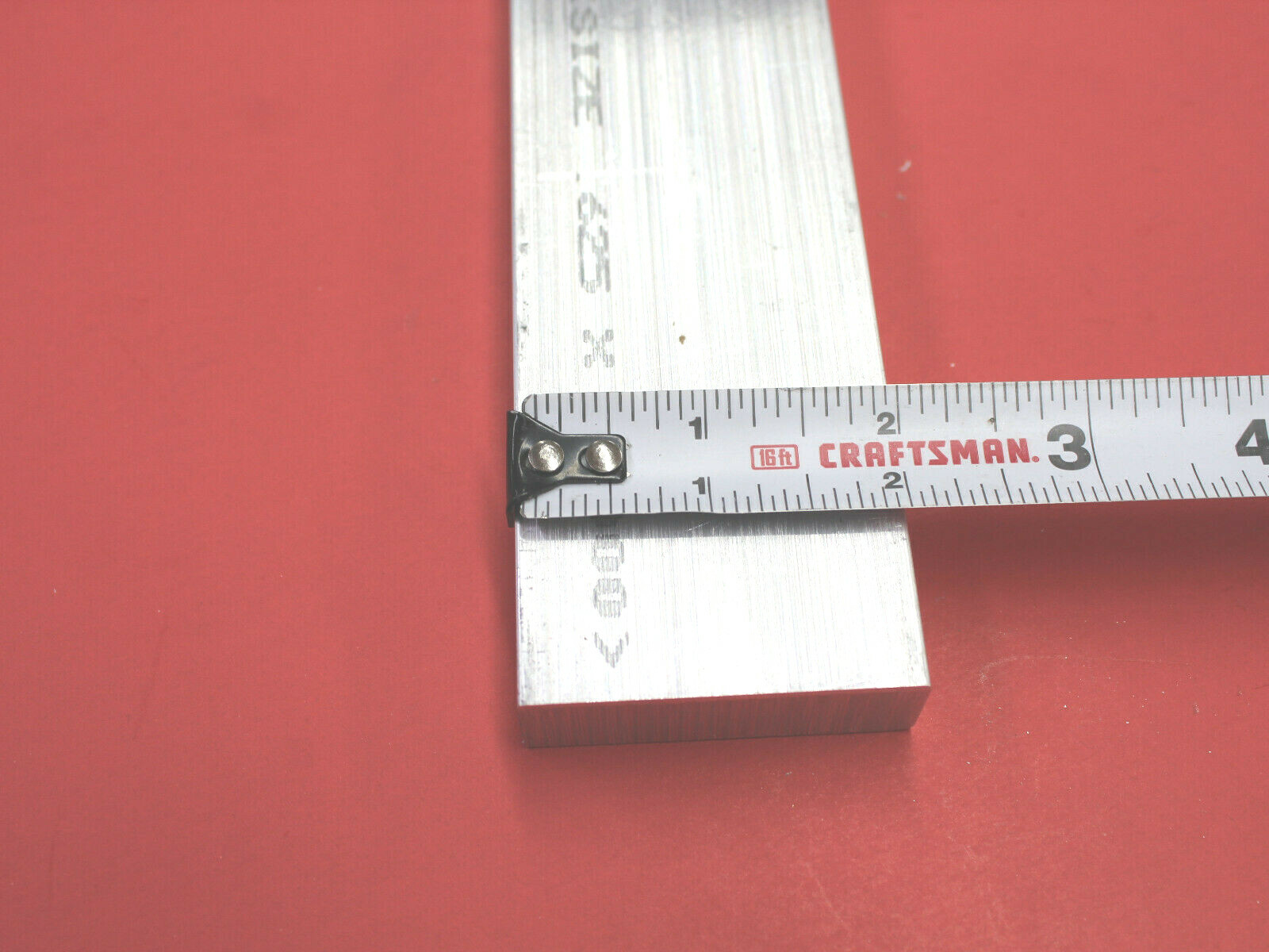 2 Pieces 5/8″ X 2″ ALUMINUM 6061 FLAT BAR 12″ long Solid Extruded Mill Bar Stock