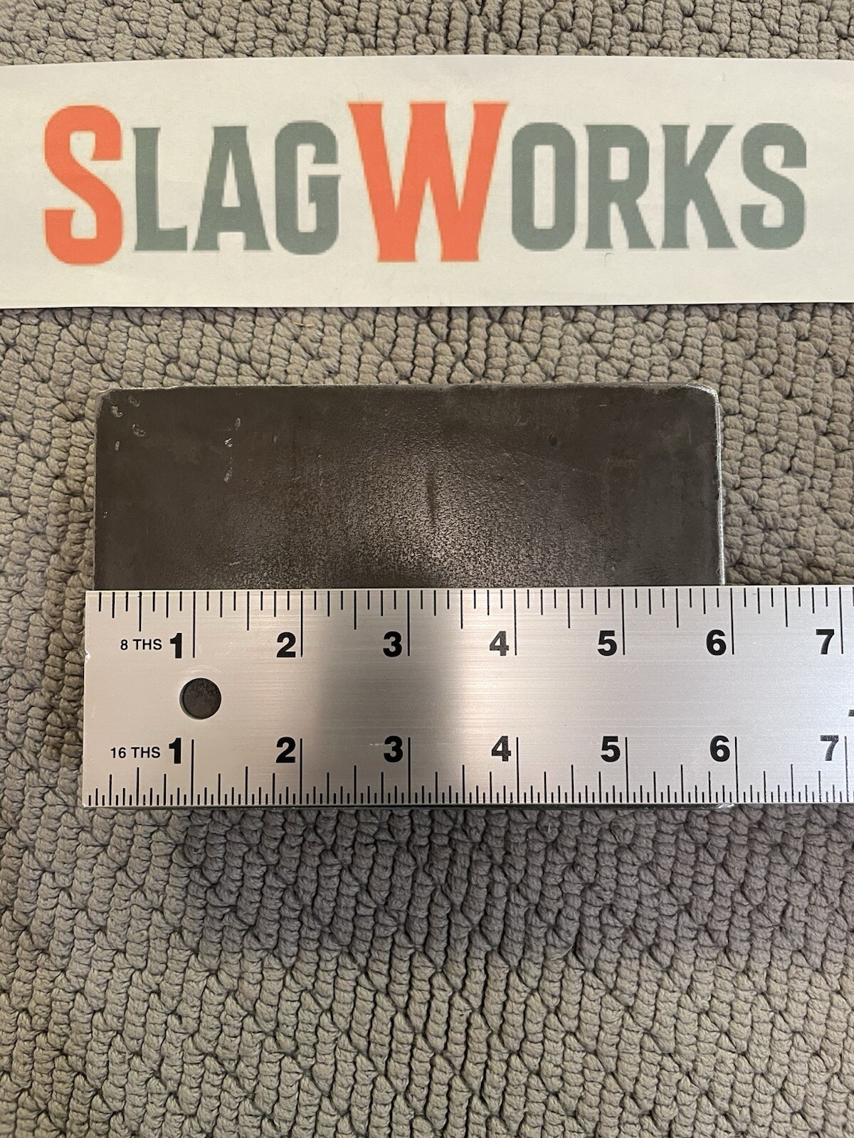 3/8x4x6 inch steel plate 4”x6” A36 Hot Roll Flat .375″ Thick