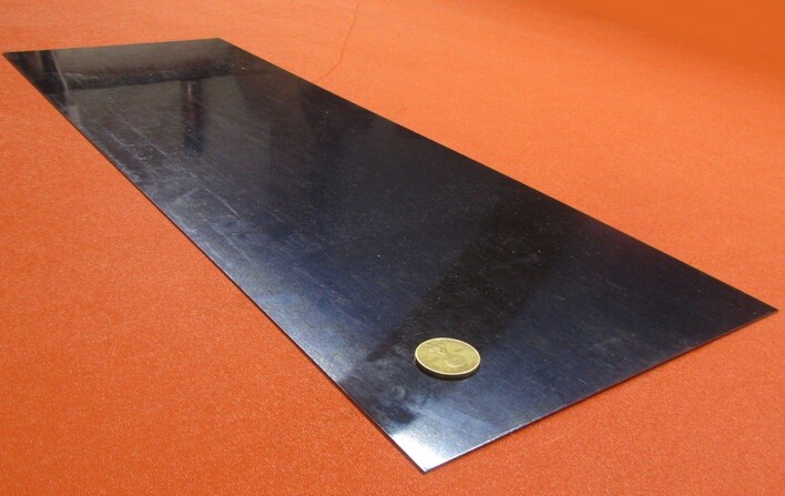 1095 Annealed Spring Steel Shim .035″ Thick x 8.0″ Width x 24″ Length