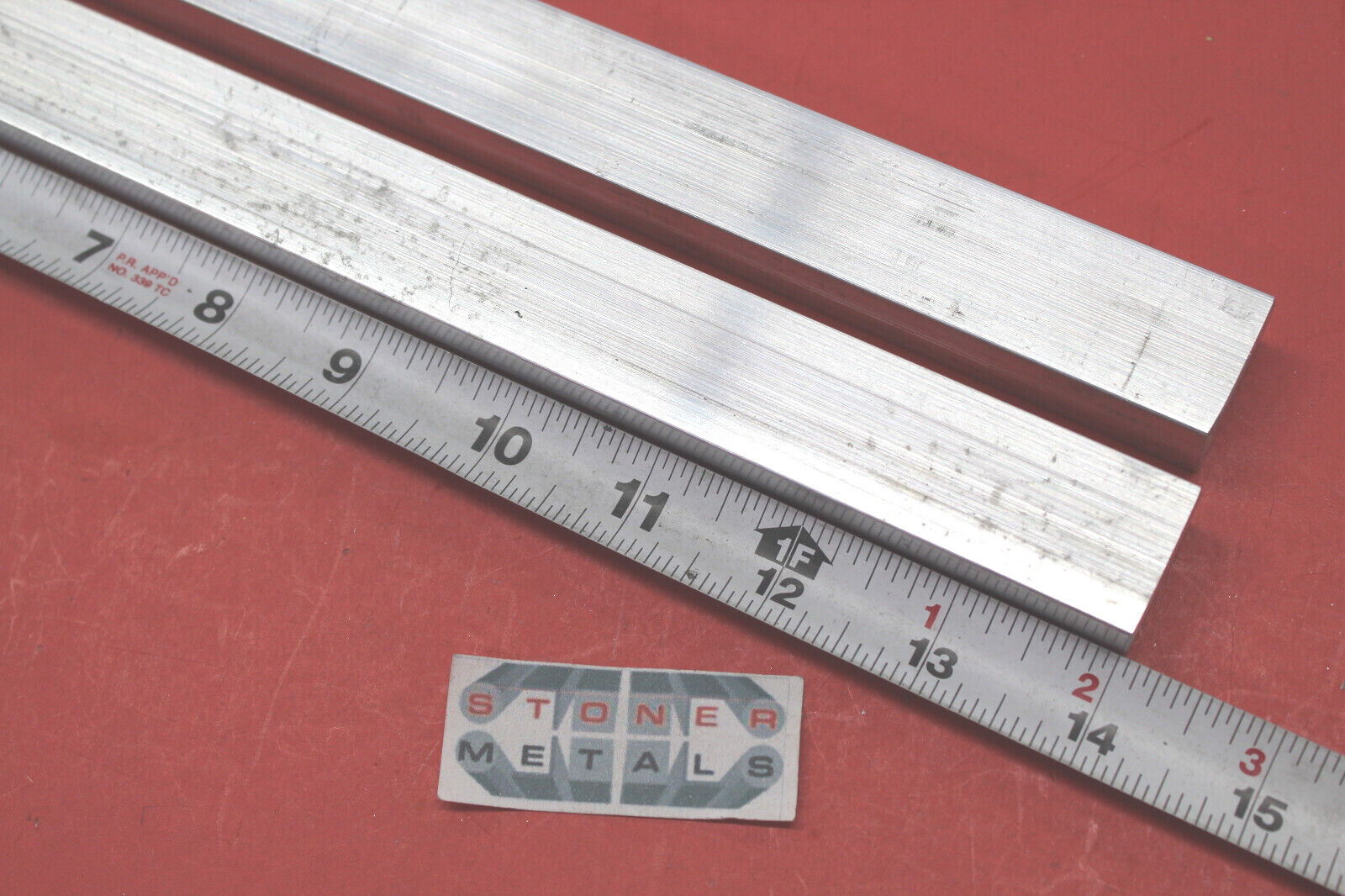 2 Pieces 5/8″ X 1-1/4″ ALUMINUM 6061 FLAT BAR 14″ long Solid Extruded Mill Stock