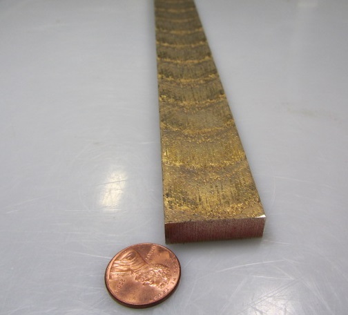 954 Bronze Oversize Flat Bar 1/4″ Thick x 1.0″ Wide x 36.0″ Length