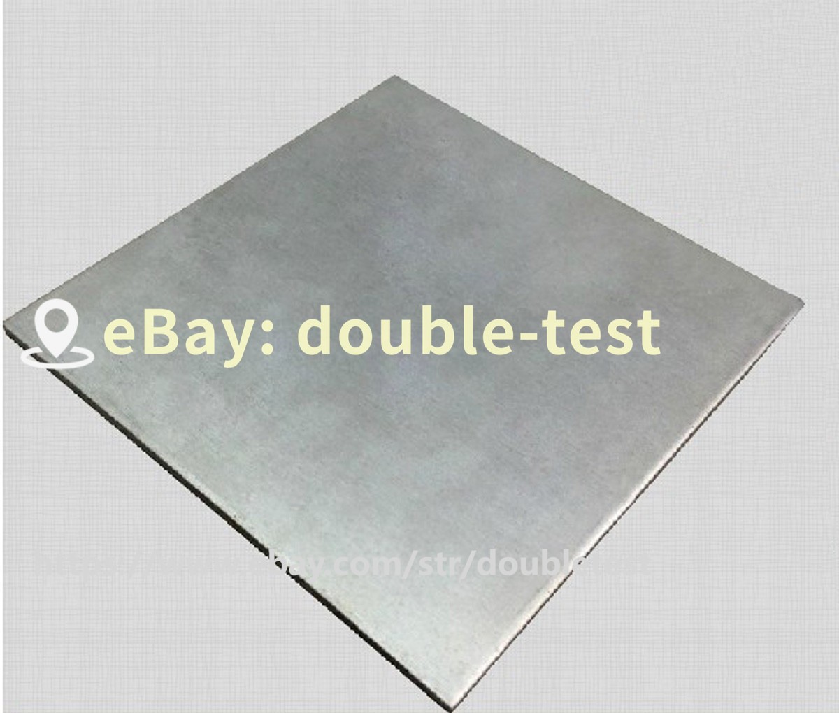 Titanium plate Ti Grade 2 Gr.2 ASTM B265 Plate Sheet 1 x 400 x 400 mm#EFW-C #dou