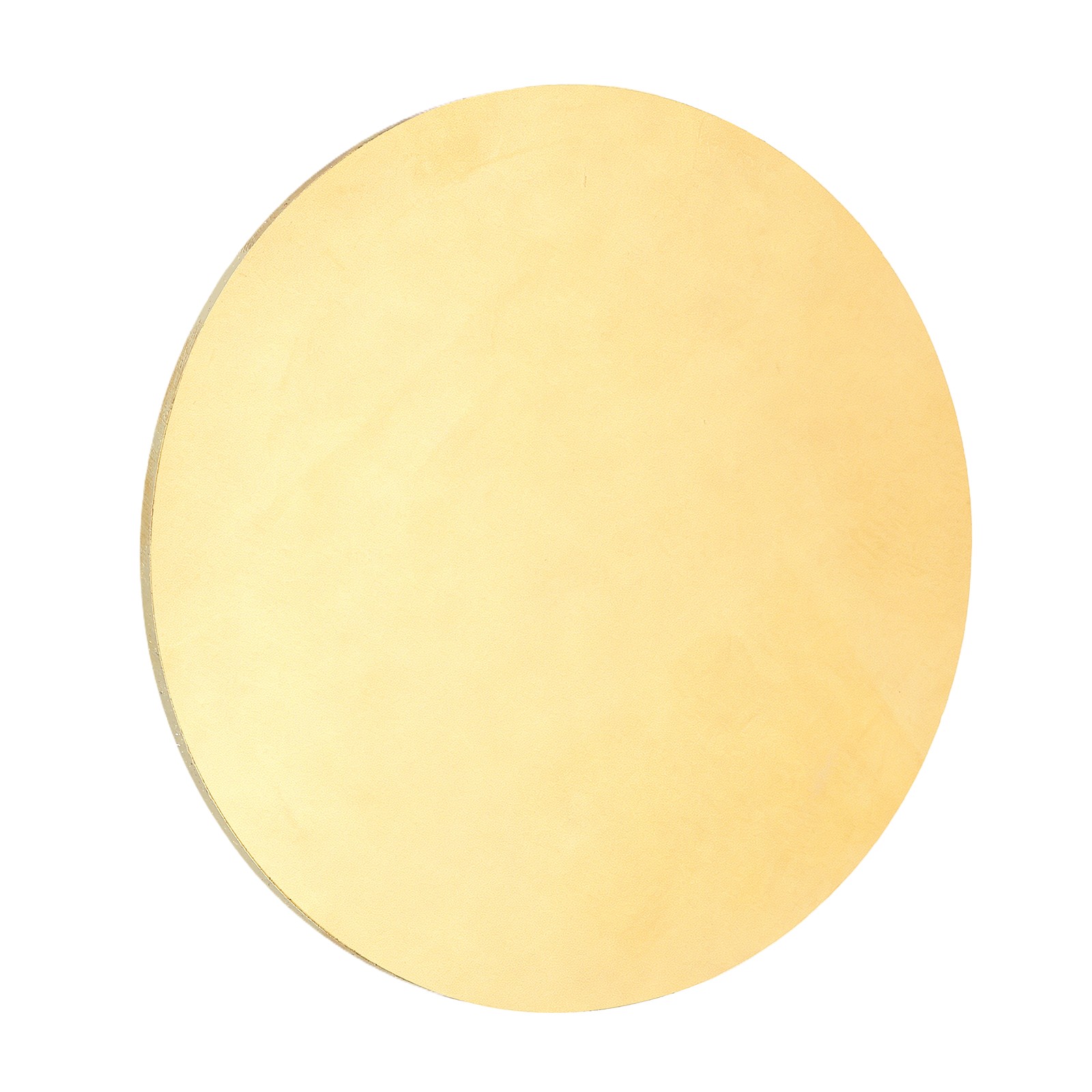 Brass Round Plate, 0.08″(2mm) Thick 4″(102mm) Dia H65 Brass Round Sheet