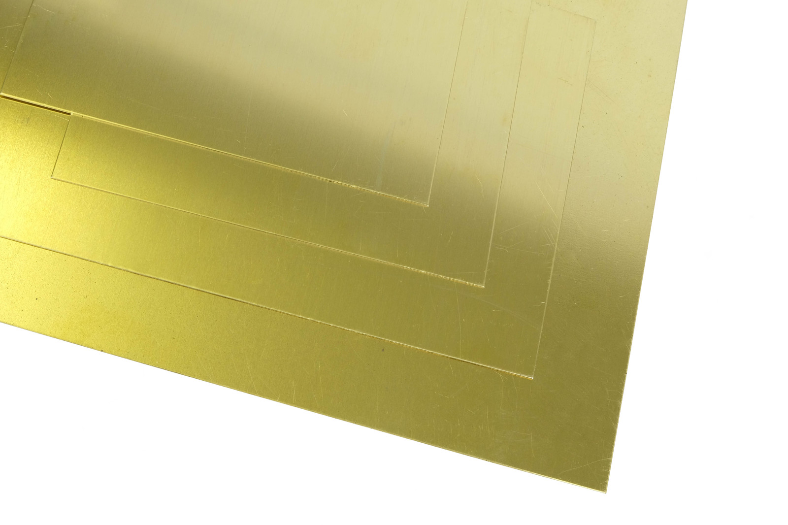Messingblech 0.5-1mm 2.0321 Messingplatten CuZn37 Ms63 Zuschnitt Blech nach Maß