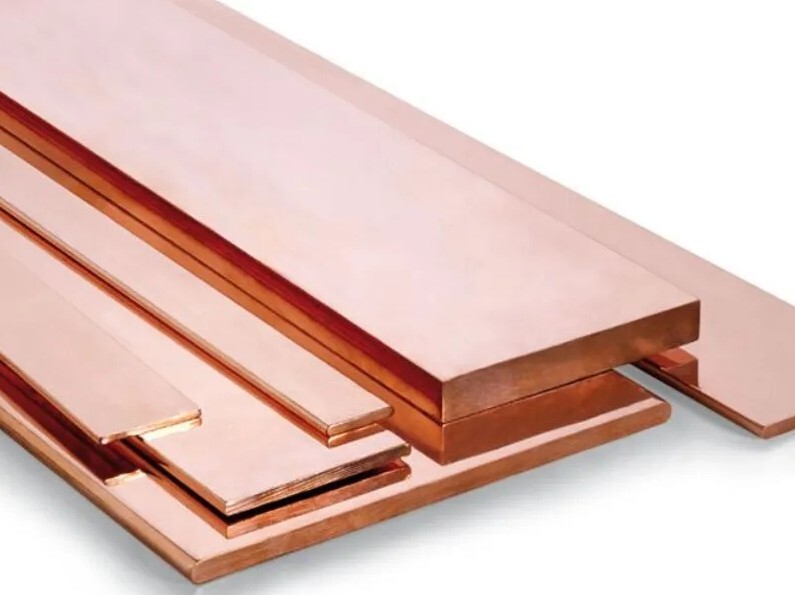 C110 COPPER BLANK PLATE BLOCK 1/4″ X 7″ X 7″