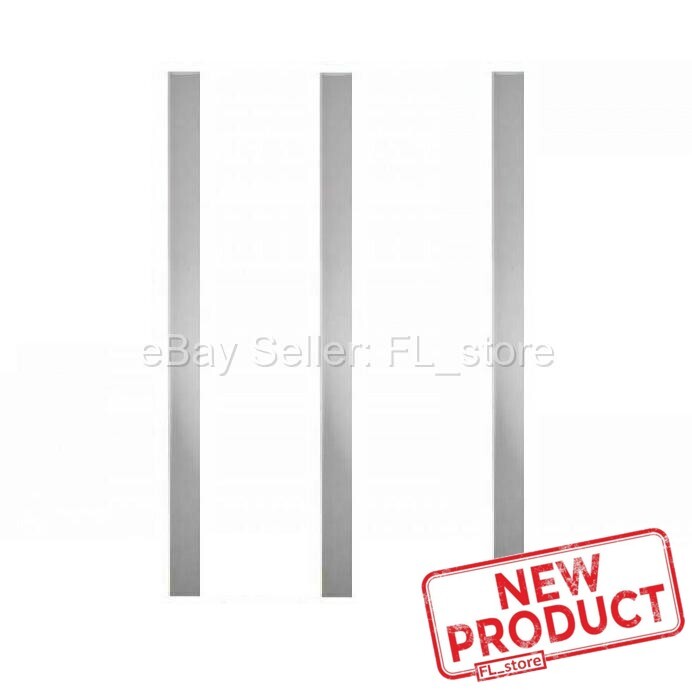 3 PACK Stainless Steel Strips 1/2″ Wide x 12″ Long x .018″ Thick Sheet Metal NEW