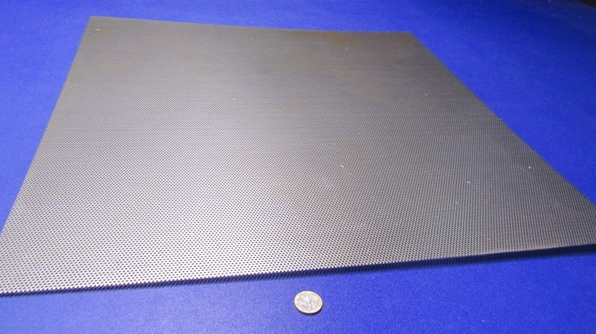Perforated Staggered Steel Sheet .060″ Thick x 24″ x 24″, .062″ Hole Dia.