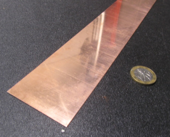 110 Copper Foil Soft Temper .010″ Thick x 2.0″ Wide x 100 Foot Length