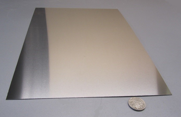 18-8 Stainless Steel Sheet, Full Hard, (1/32) .031″ x 8.0″ x 12″