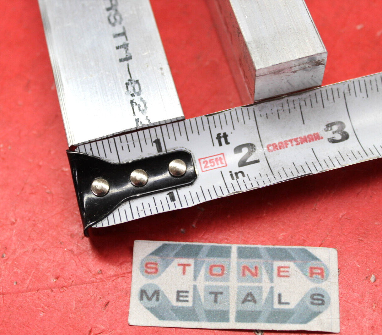 2 Pieces 3/4″ X 1-1/4″ ALUMINUM 6061 FLAT BAR 16″ long Solid Mill Stock Cut New