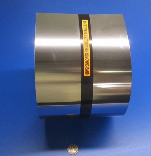 301 Stainless Steel Sheet 1/2 Hard .025″ Thick x 6.0″ Width x 50.0″ Length