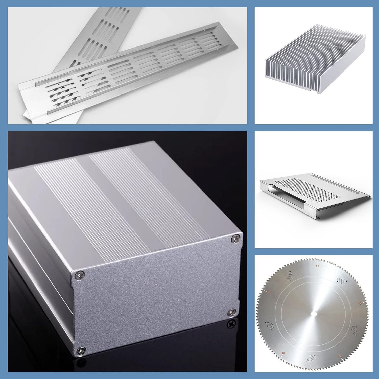 1/4Inch Thick Aluminum Sheets & Plates, 12” x 12”Heavy Duty Aluminum Plates w…