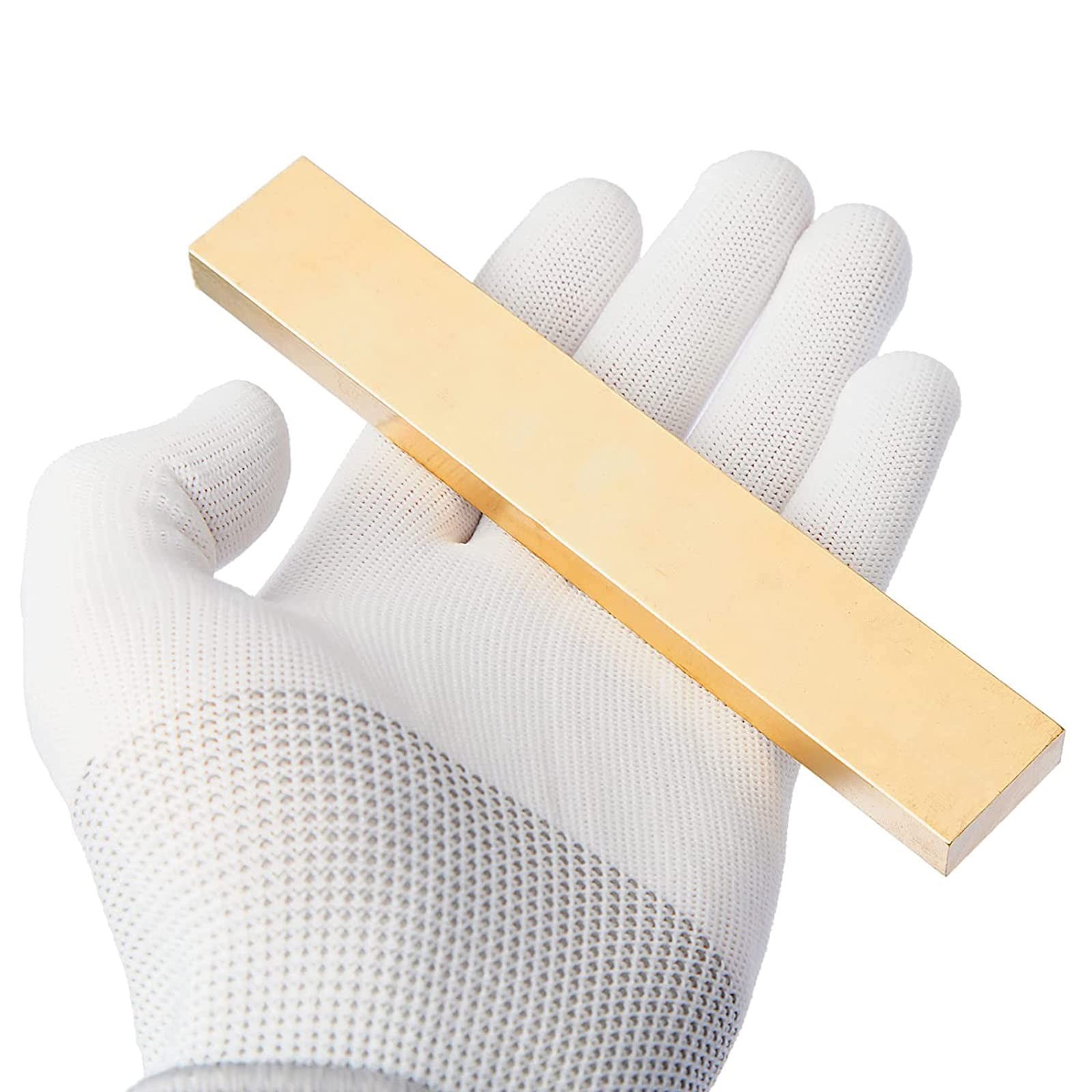 3/8 x 1 x 6 Inch C360 Brass Flat Bar Stock Solid Plate Mill Craft DIY
