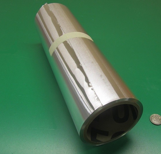 1100 Aluminum Foil (O) .003″ Thick x 12″ Wide x 50 Feet Long Roll