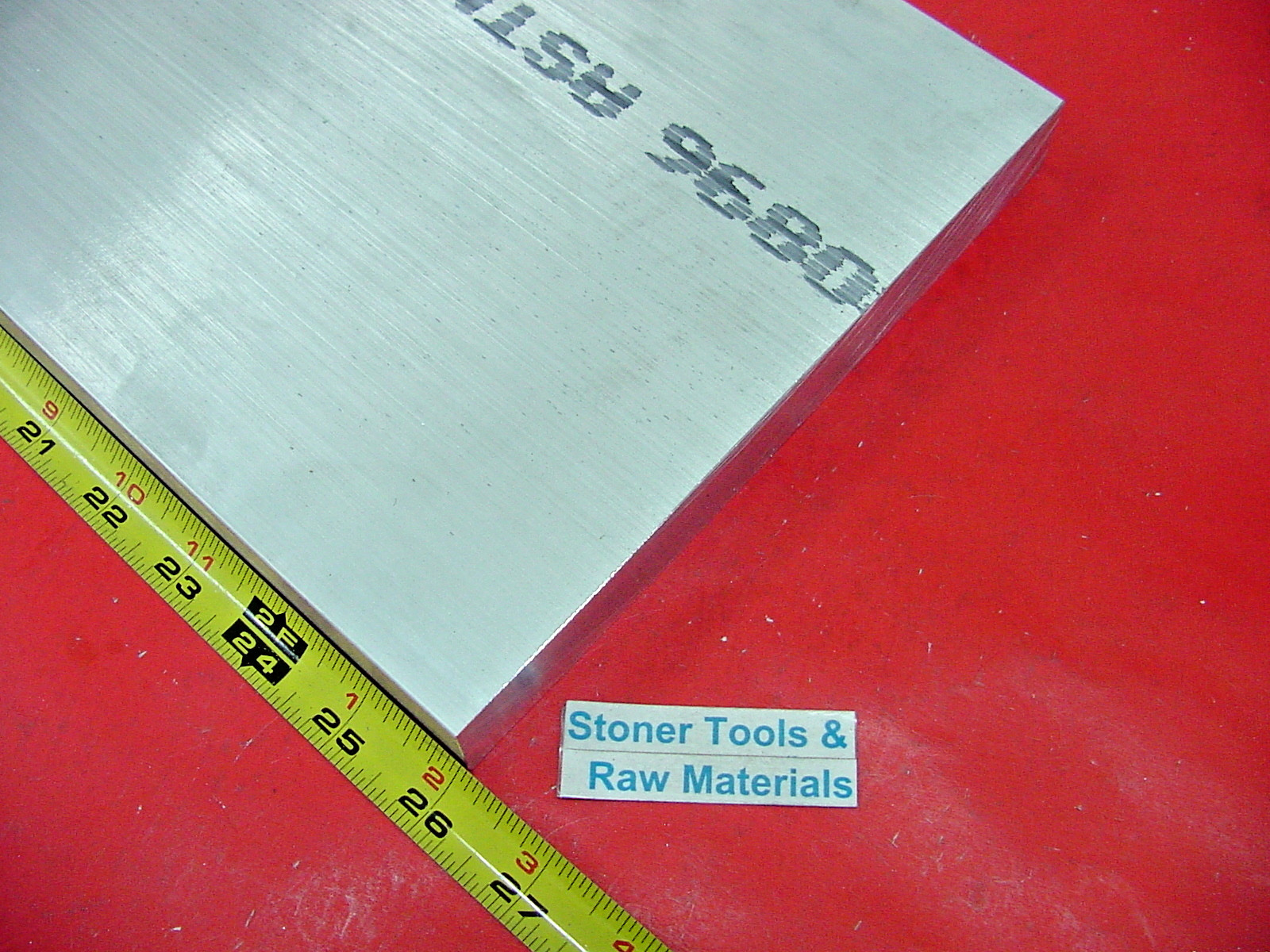 1-1/2″ X 5″ ALUMINUM 6061 FLAT BAR 26″ long Solid T6511 1.50″ Plate Mill Stock