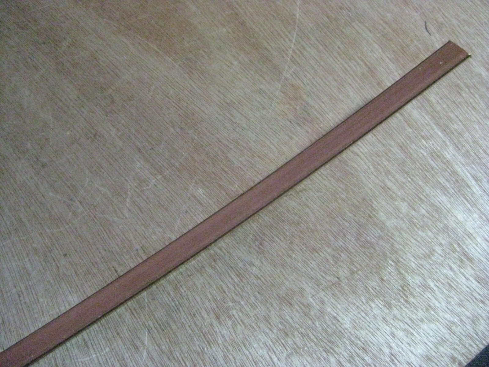 Copper Flat Bar Buss Wire 3/8” x 5/32” x 4 ft NEW