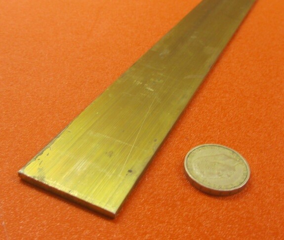 360 Brass Flat Bar 1/8″ Thick x 1 1/2″ Wide x 48.0″ Length