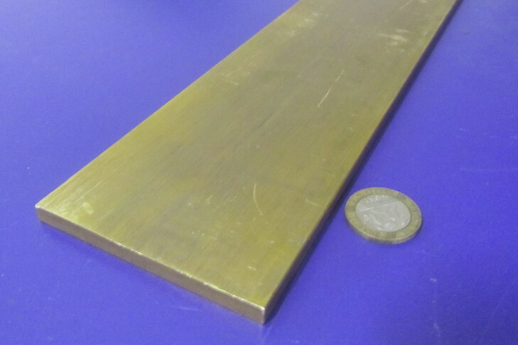 360 Brass Flat Bar 1/4″ Thick x 3.0″ Wide x 24.0″ Length