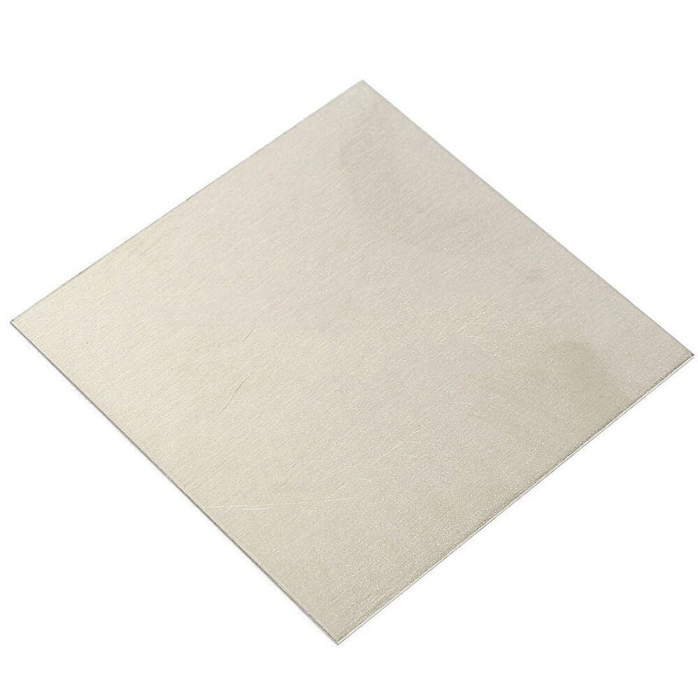 0.8x100x100mm High Pure N4 N6 Nickel Sheet Plate Nickel Anode for Electroplating