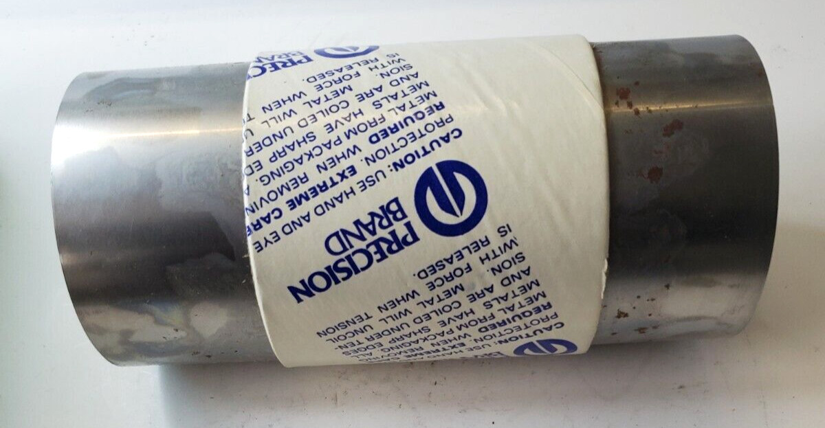 PRECISION BRAND STEEL SHIM 698158 6″ X 180″ ROLL CODE 16AJ6 6X180 .006 GAGE