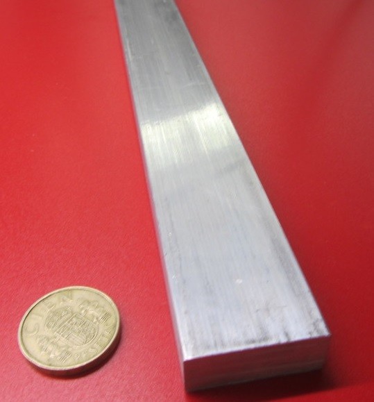 2024 T351 Aluminum Bar, 1/2″ (.500″) Thick x 1 1/4″ Wide x 36″ Length