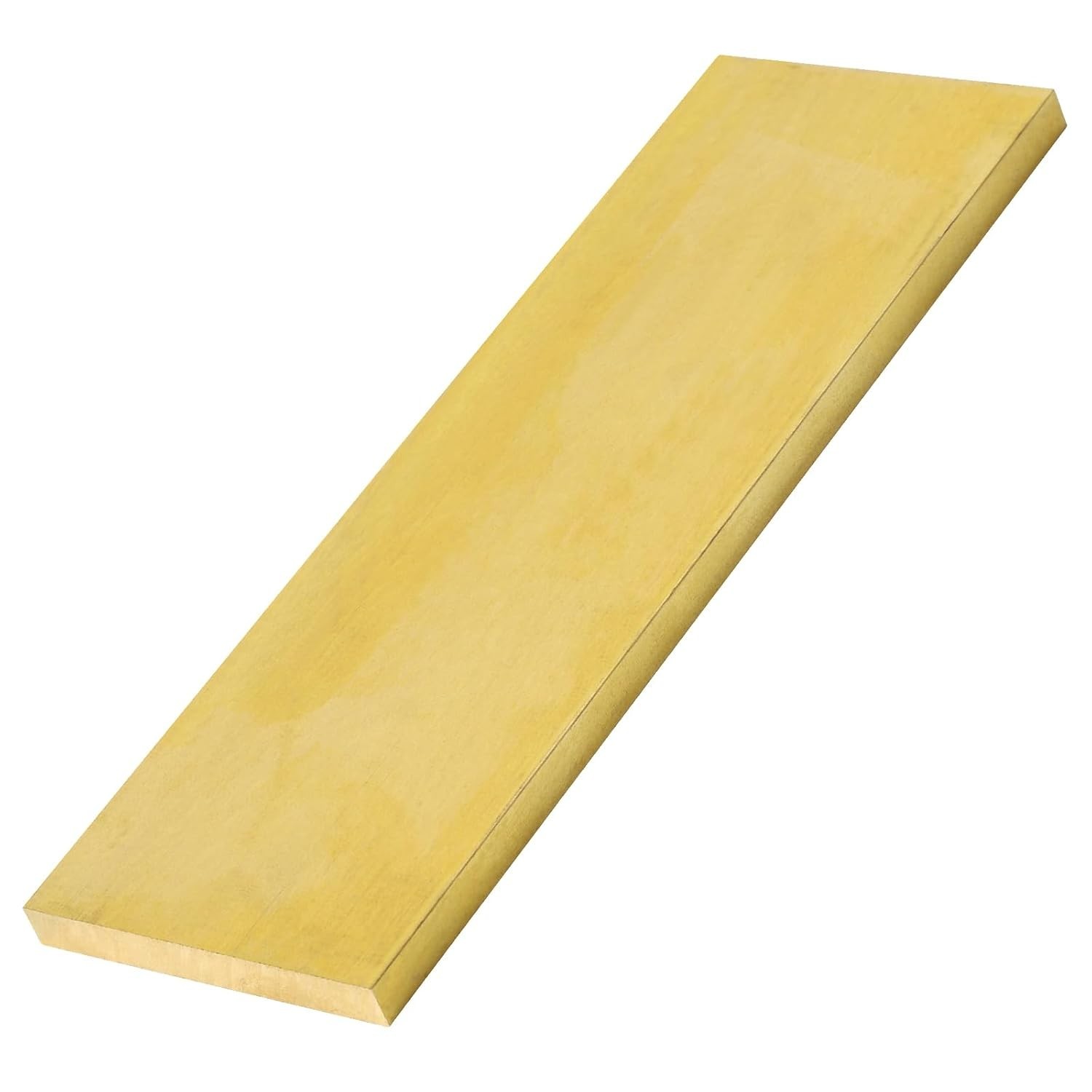 Versatile 1/4″ x 2″ x 6″ Brass Rod Blank – Perfect for Crafts & Accessories
