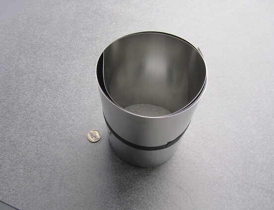 316 Stainless Steel Sheet Soft .010″ Thick x 6.0″ Width x 50.0″ Length