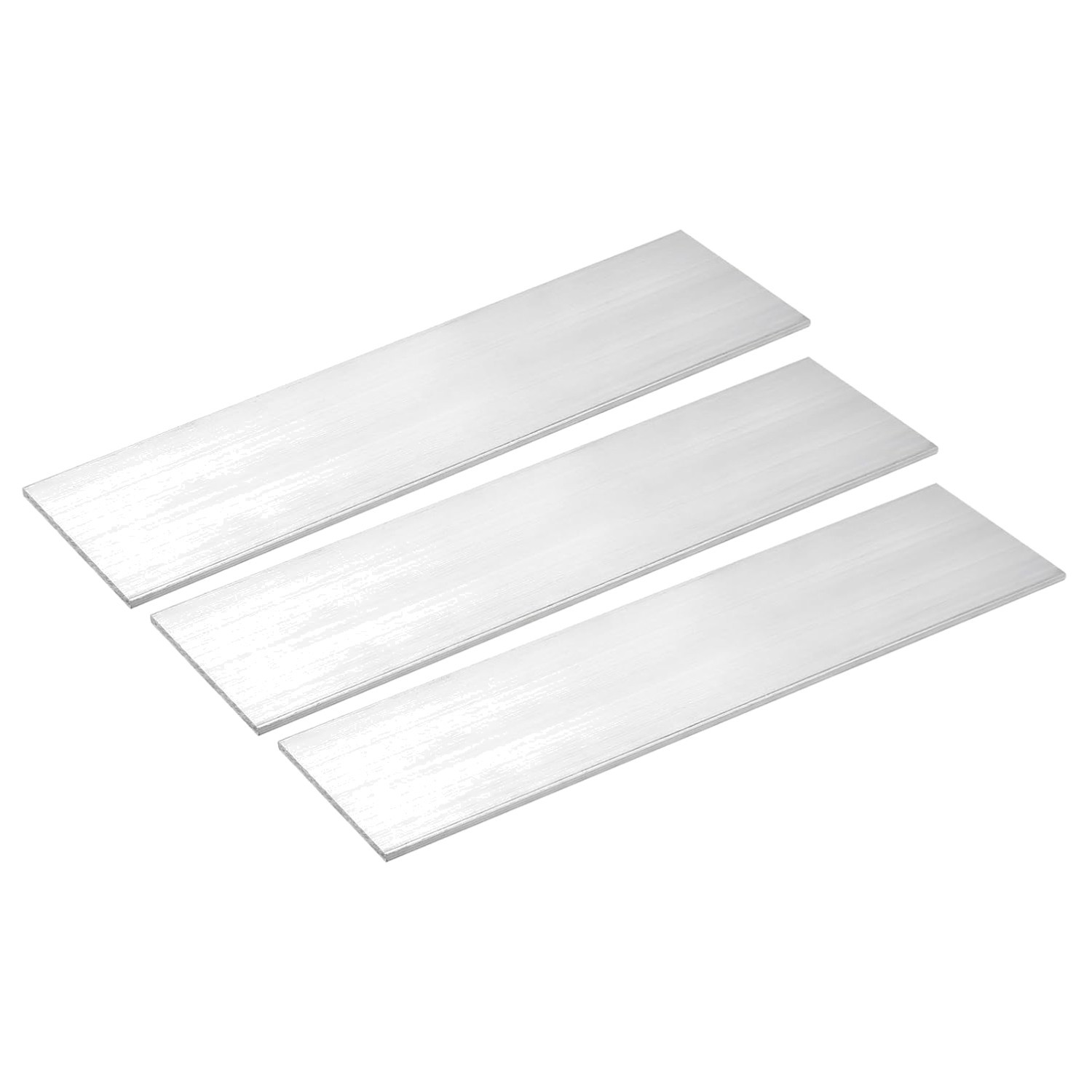 Durable Aluminum Flat Bar 3pcs, 1/8″ Thick, 4″ Wide x 12″ Long – 6061 Alloy
