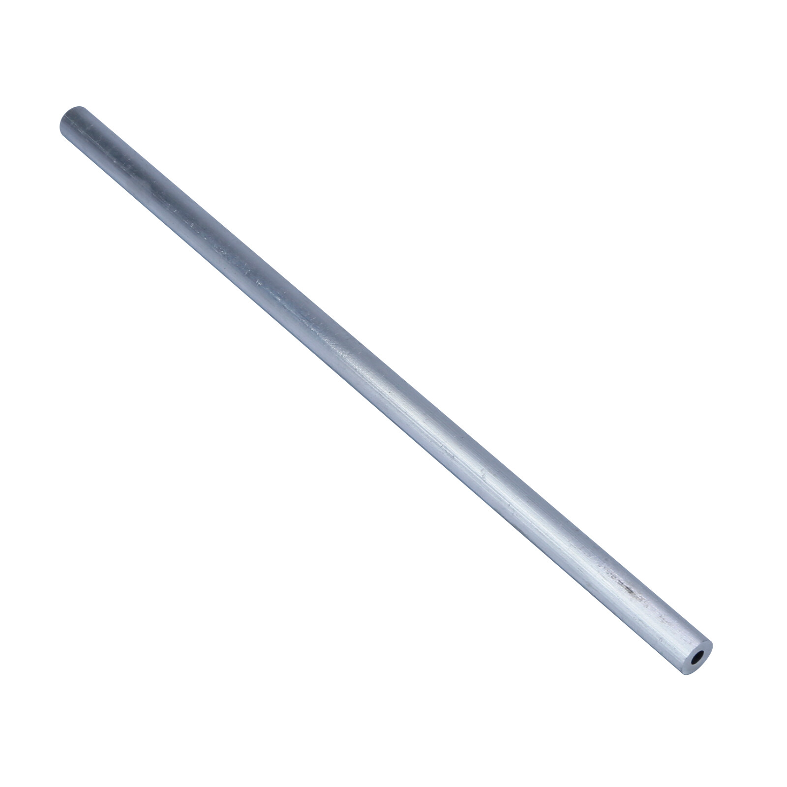 2x T6061 Aluminum Rod Stick Hollow Material Length 300mm Width 12mm Hole 5mm USA