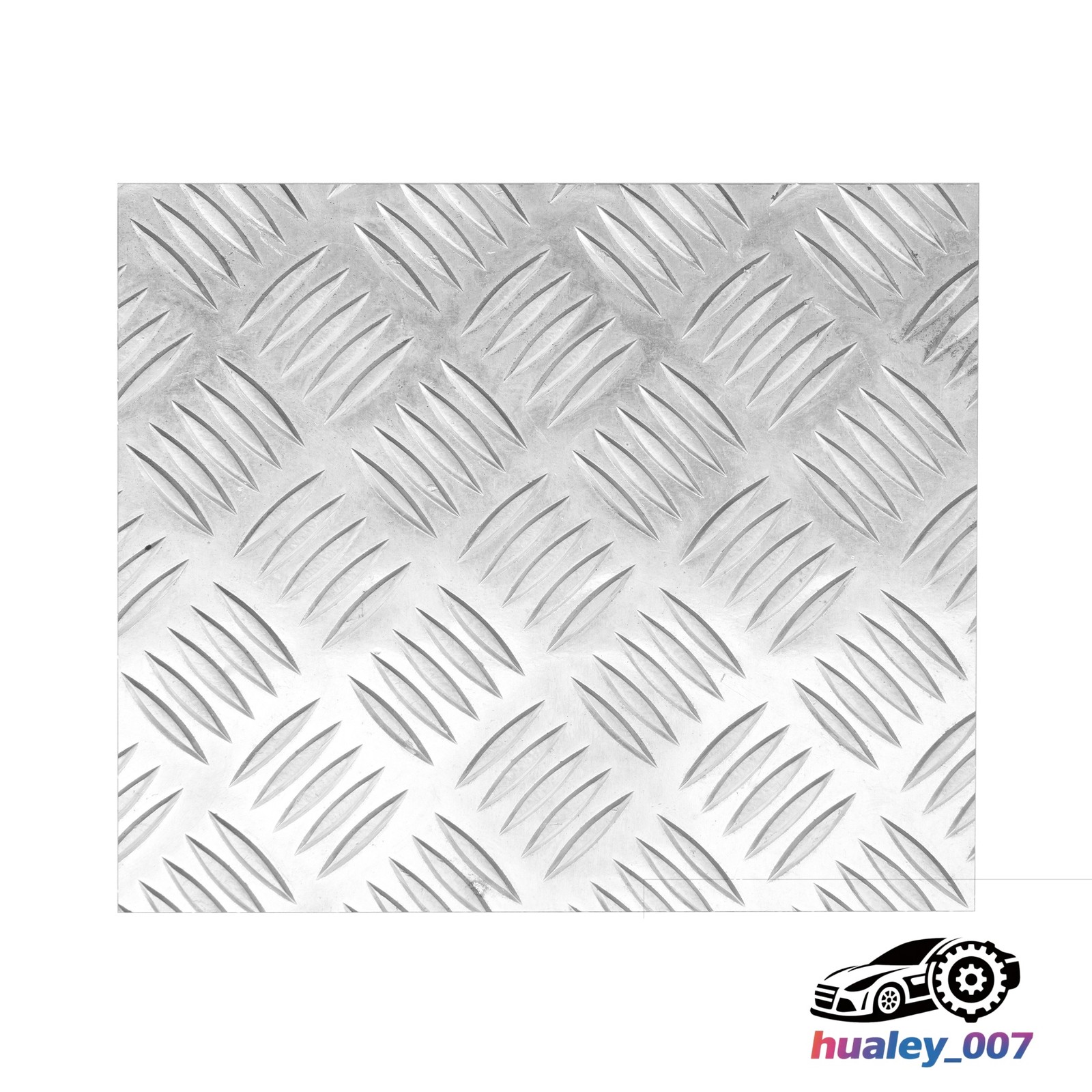 Durable 12×12 Inch 5 Bar Aluminum Tread Plate 305x305mm RV Trailer Part