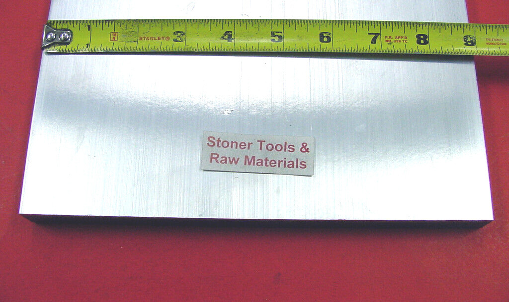 3/4″ x 12″ x 9″ ALUMINUM 6061 FLAT BAR Solid T6511 Extruded Plate Mill Stock