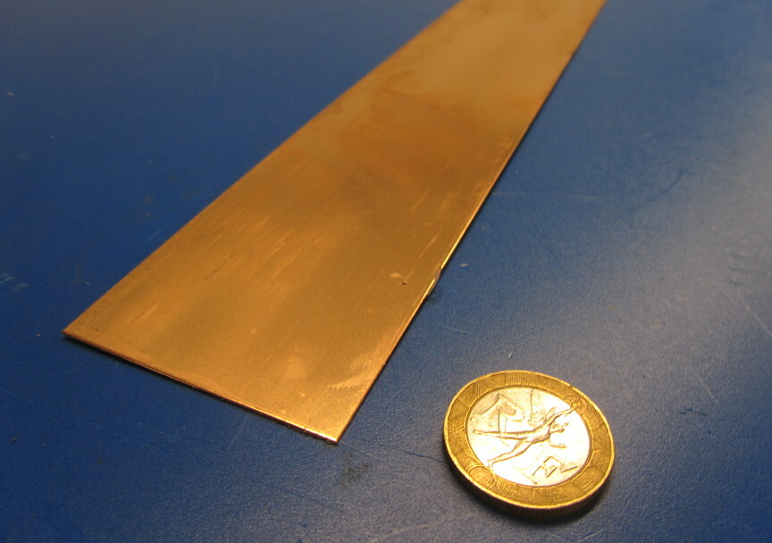 510 Phosphor Bronze Bar .020″ (+/-.004″)Thick x 2.0″ Wide x 48.0″ Length, 1 Pcs