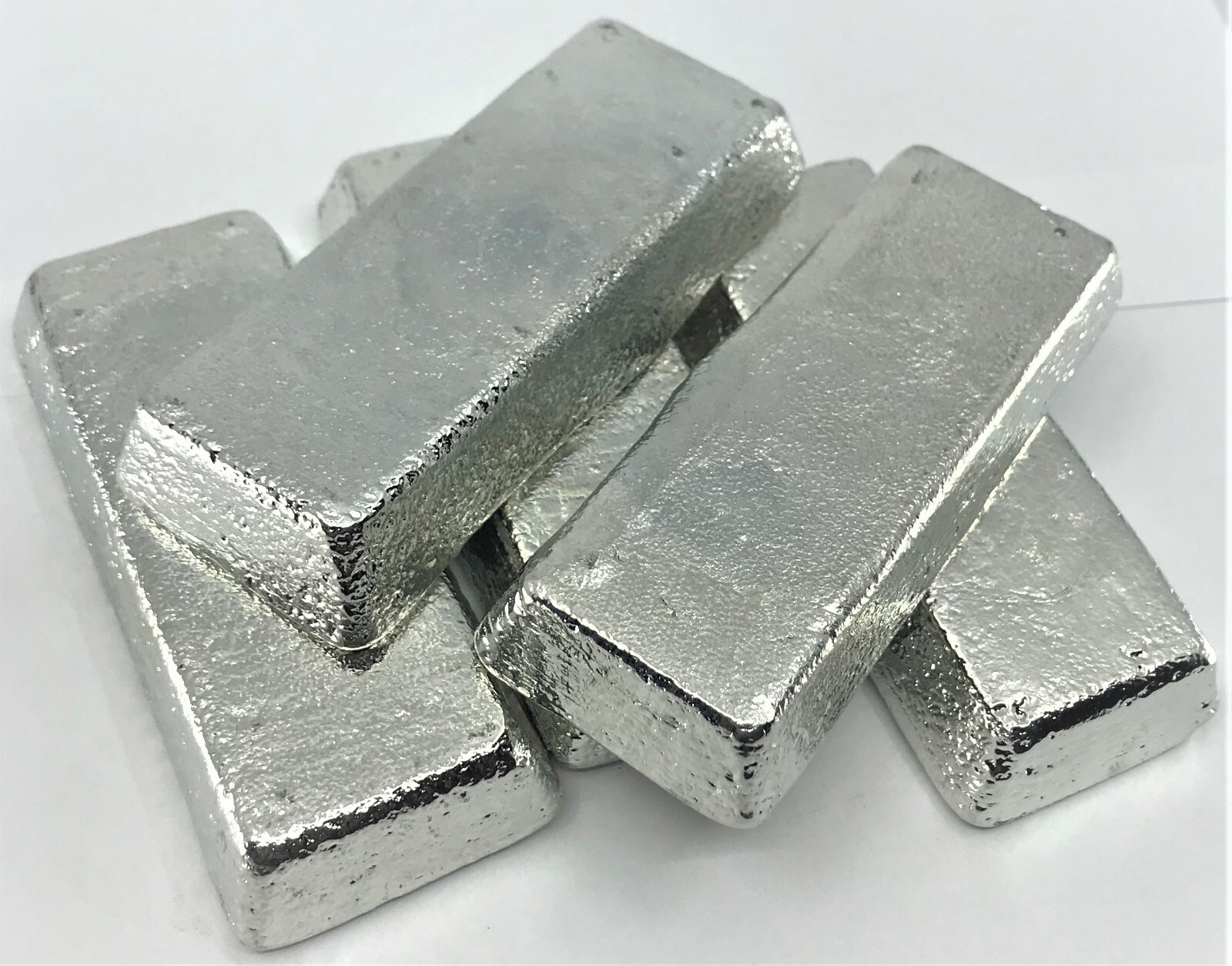 R98 Alloy Pewter Ingot 5lbs. (98%Sn, 1.5%Bi, .50%Cu) Casting 466°-590°