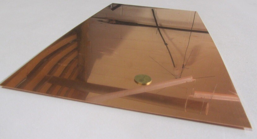 101 Copper Sheet 1/8 to 1/4 Hard .080″ Thick x 12.0″ Wide x 24.0″ Length