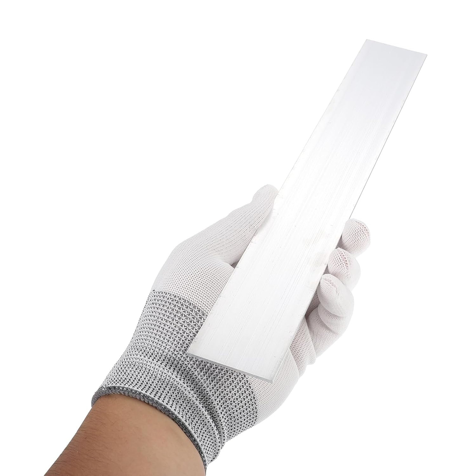 Square Aluminum Flat Bar 2mm Thick 2 Inch Wide 12 Inch Long 6061 Alloy