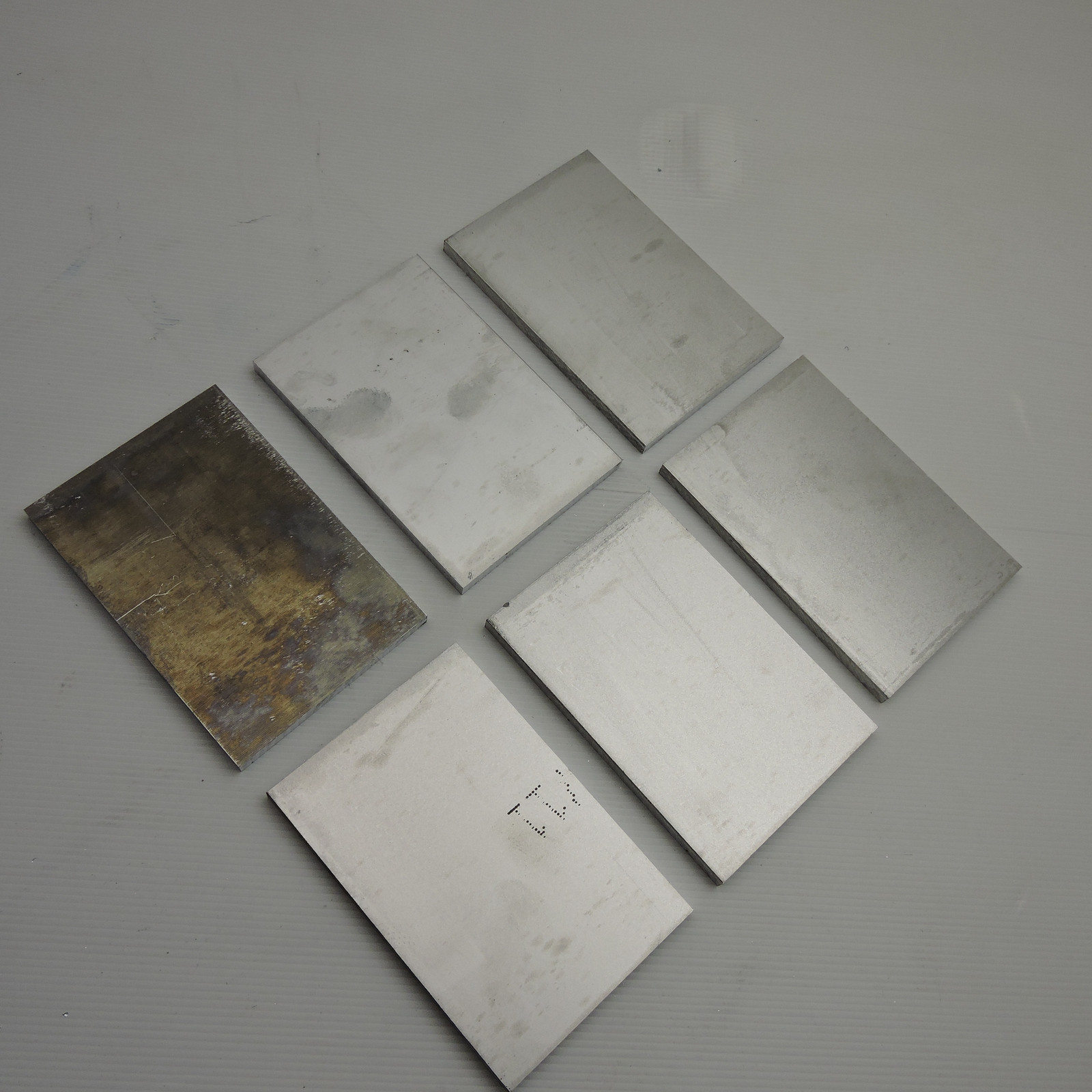 .625″ thick 5/8 Aluminum 6061 PLATE 4.875″ x 7.25″ Long QTY 6 sku 335453