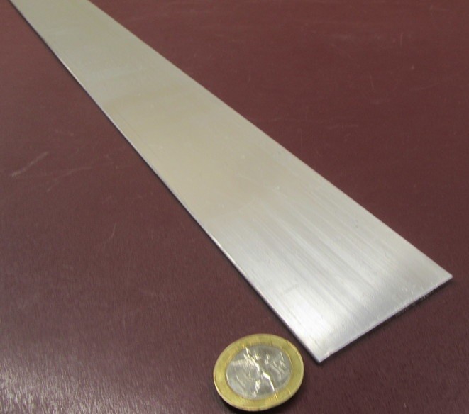 1100 Aluminum Bar Softened (O) .050″ Thick x 2.0″ Wide x 24″ Long, 3 Units