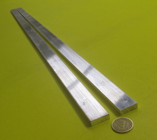 6061 T651 Aluminum Bar, 5/16″ (.312″) Thick x 1.0″ Wide x 36″ Length, 2 Units