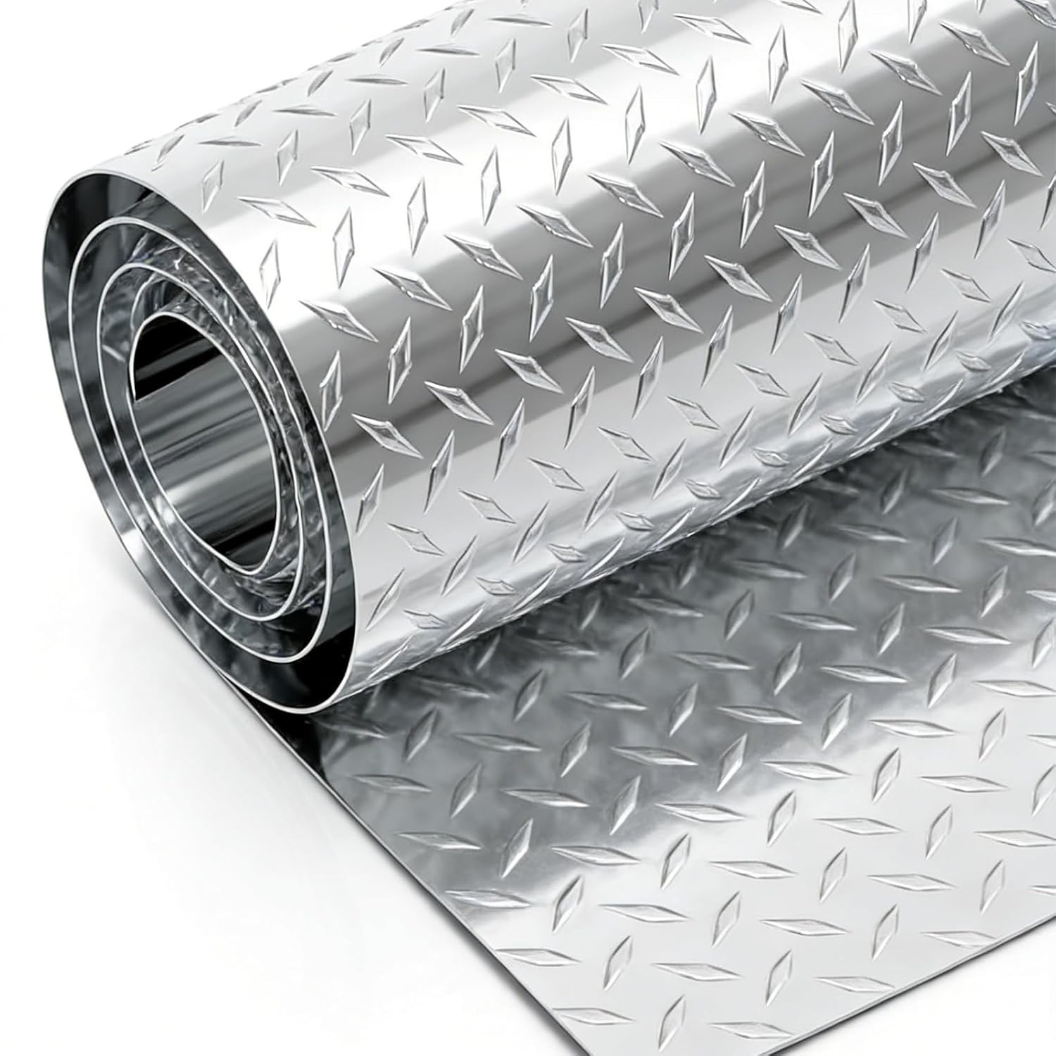 Diamond Plate Aluminum Sheet 48″X96″ for Wall Covering, Cargo Trailer | Aluminum