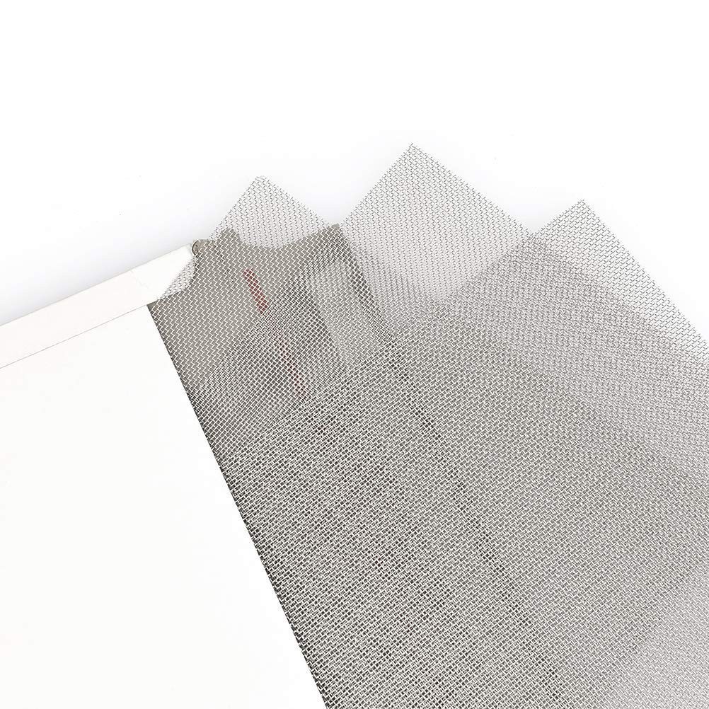 3pcs 304 Stainless Steel 20 Mesh Metal Sheet 12×8 for Air Ventilation