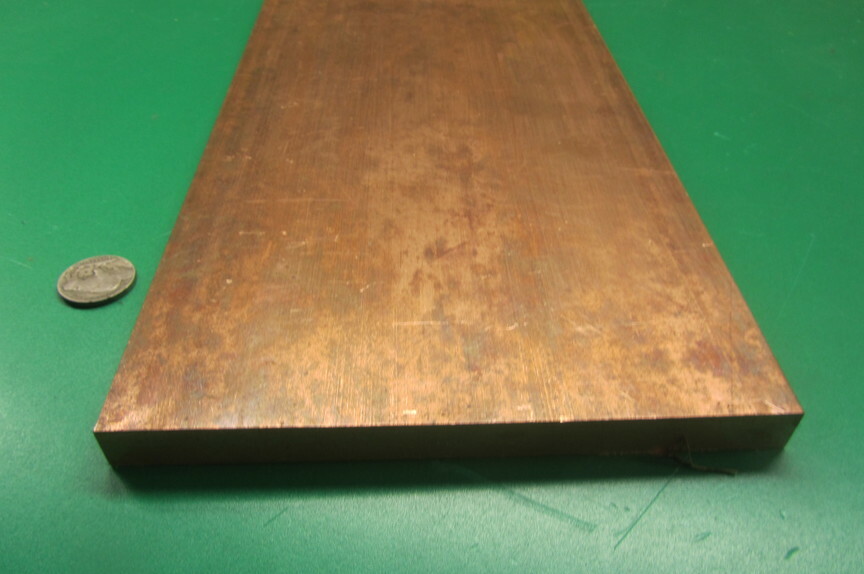 110 Copper Bar H02, 1/2″ Thick x 6.00″ Wide x 2 Ft Length