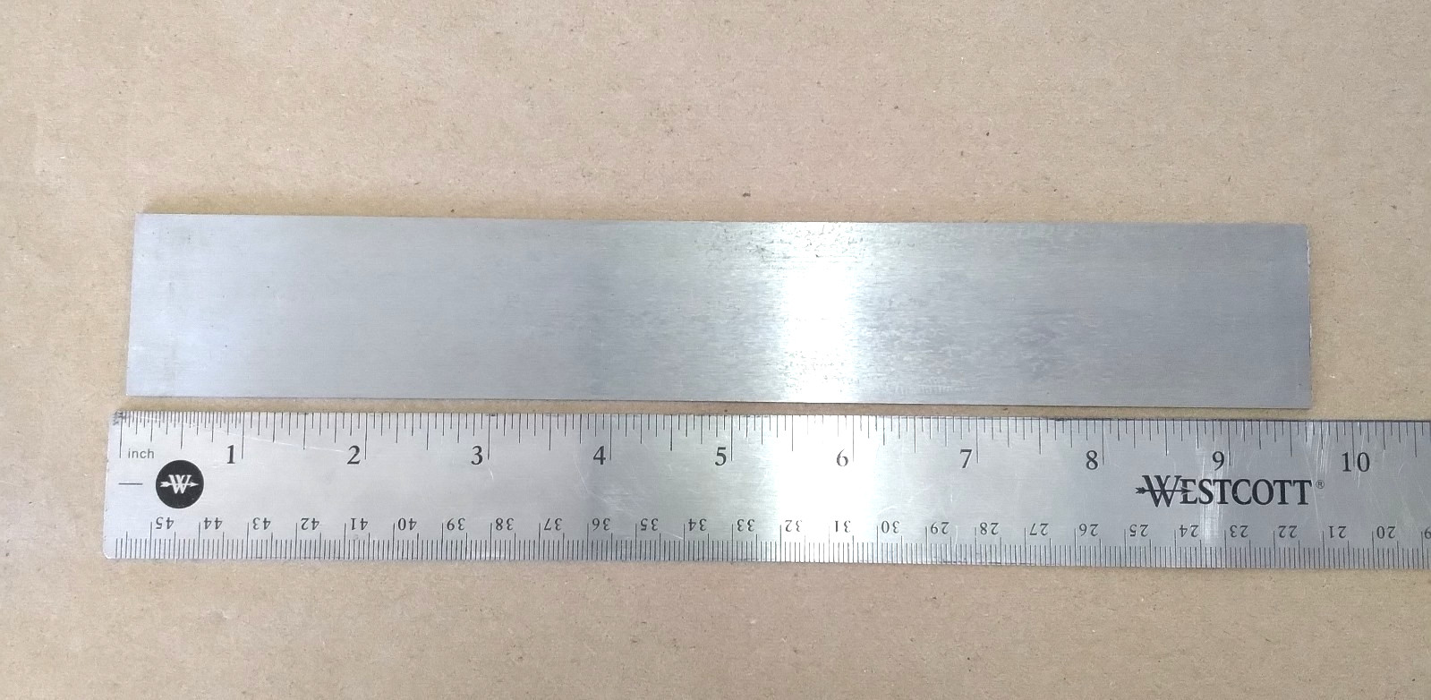 TOOL STEEL SHEET 5/64″ FLAT GROUND STEEL, LOT OF 4 VARIOUS LENGTH & WIDTH