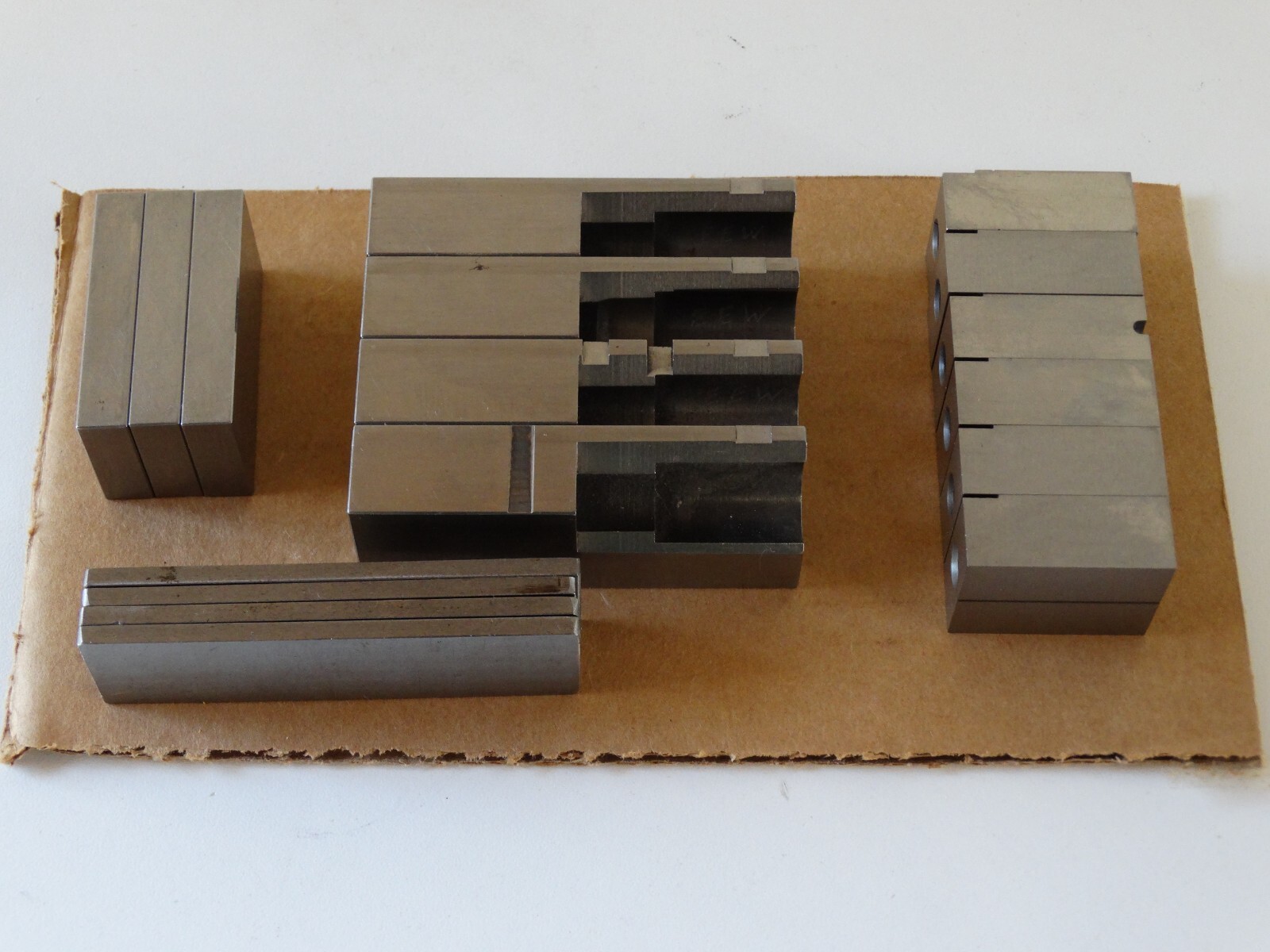 lot of finish ground machinist matched blocking assorted sizes and shape 2