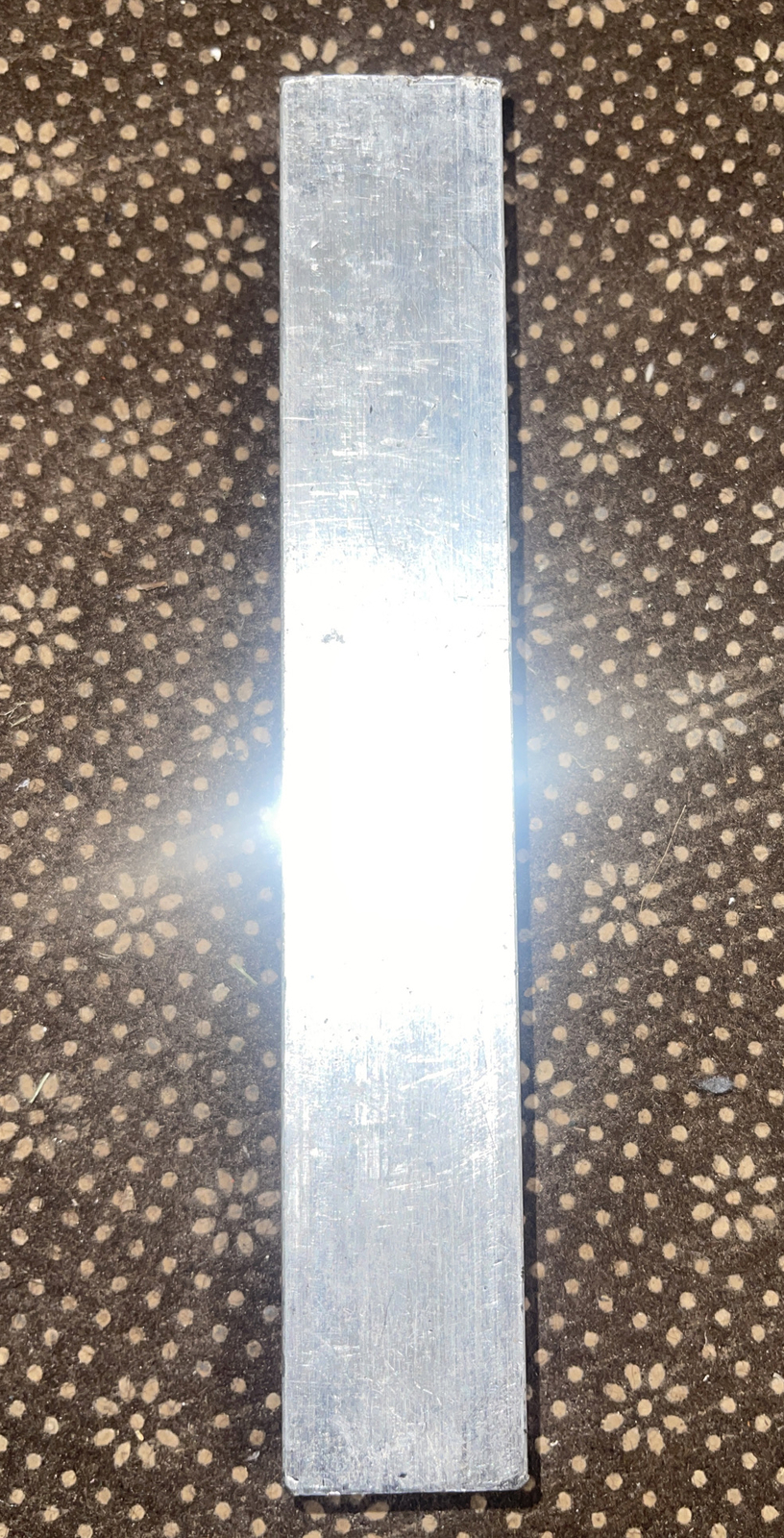 5/8”x1” Aluminum Bar 6” Long